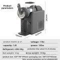 Eismaschine, 1,9 Quart, 180 W, multifunktionaler Eisbereiter für zu Hause